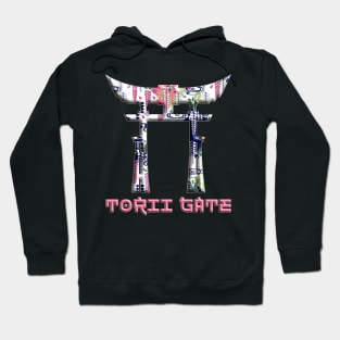 Torii Traditional Japanese Gate Japanese Flag Japan Symbol 50 Hoodie